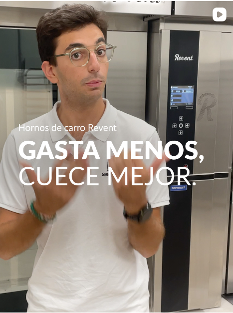 Horno de panadería Revent instalado por Sermont